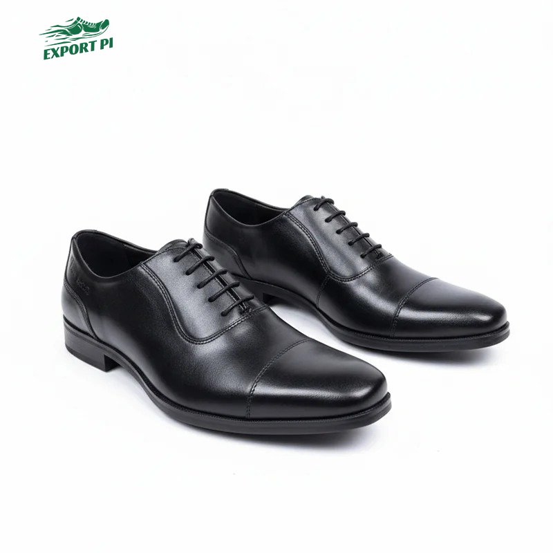 Cap-Toe Oxford Shoe Black