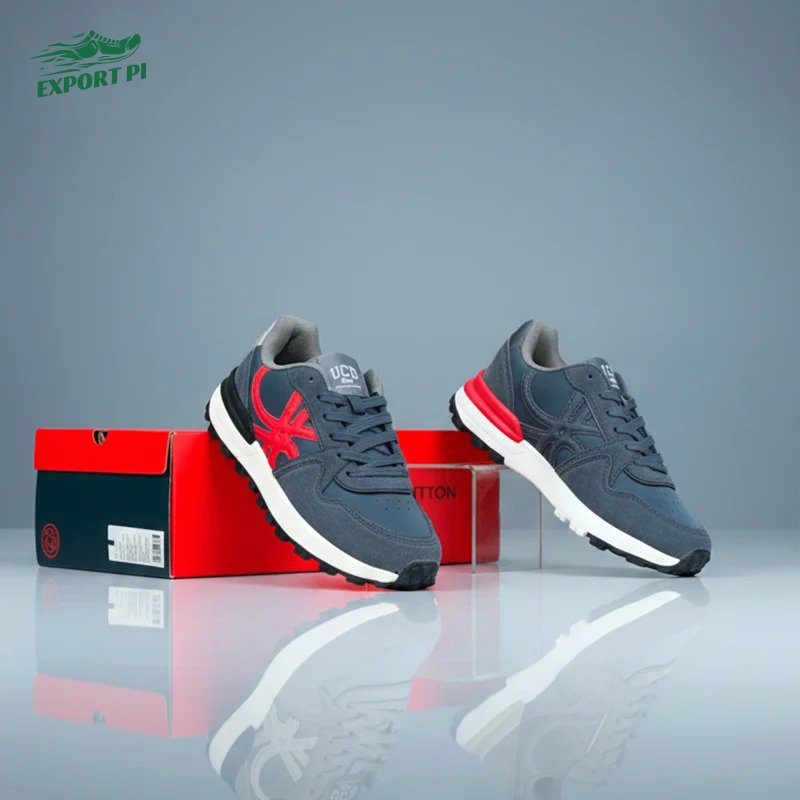 UCB Suede Lifestyle Sneakers Navy - Image 2