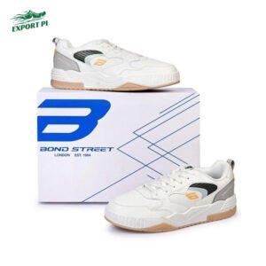 Bond Street Premium Sneakers White-Brown Edition