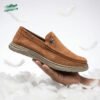 Sude Brown Casual Leather Loafer