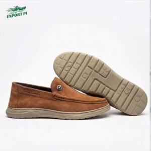 Sude Brown Casual Leather Loafer