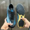 Blue Black turf boot