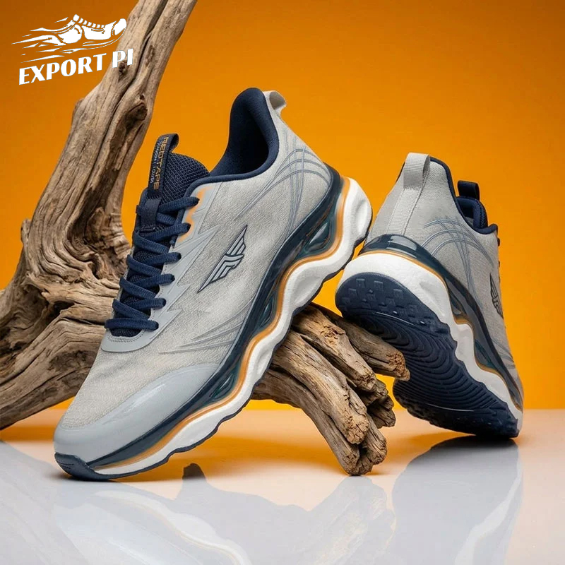 NeoSprint Navy Beige Sports Shoes
