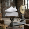 Export Pi Premium White Casual Sneakers
