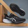 Asics Black & White Running Shoes